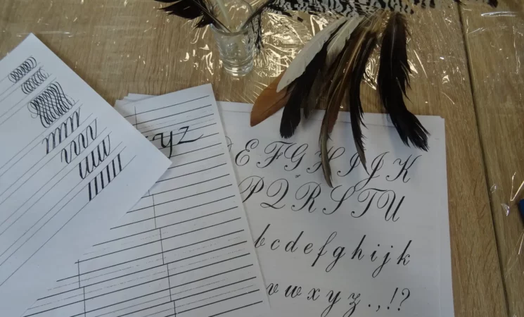 Warsztaty kaligrafii - fotorelacja