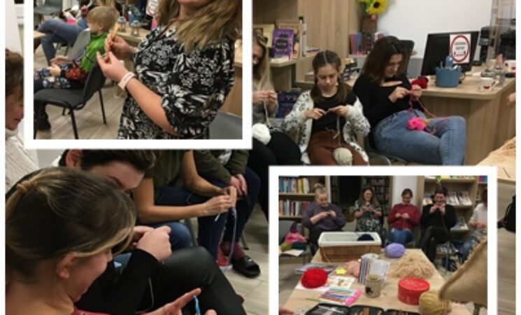 Szydełkowanie w bibliotece? Czemu nie!