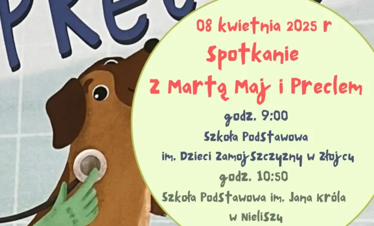 Spotkanie z Martą Maj i Preclem