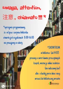 godziny-otwarcia-biblioteka-nielisz-wakacje-2205